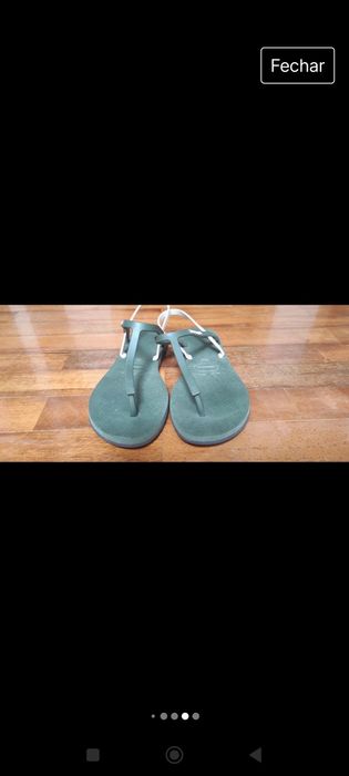 Sandálias Havaianas verdes n. 39 EU