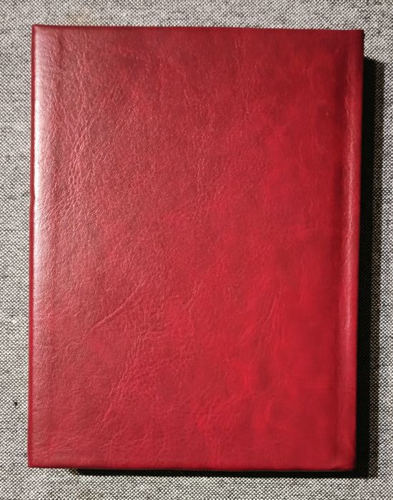 NOWY Kalendarz 2025 - elegancki bordowy