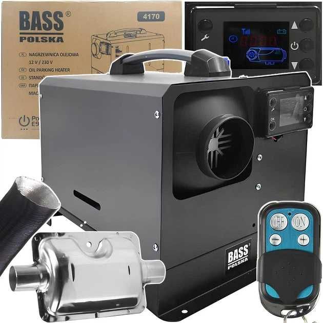 Автономка дизельна 9 квт 12V/220 Bass Polska 4170 •вебасто 12В• печка