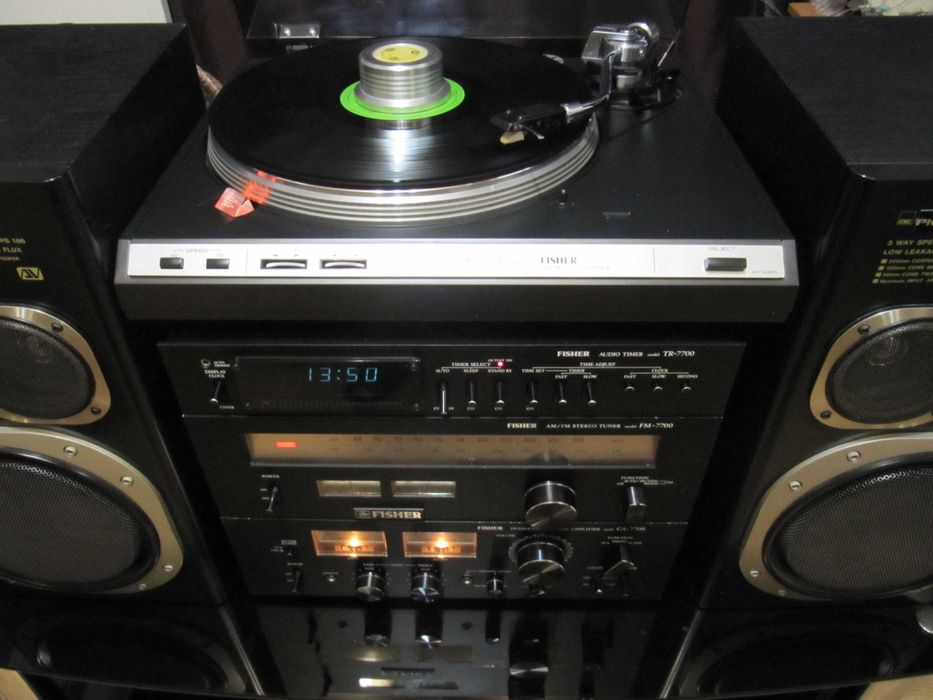 FISHER 7700 HI-FI – Вініловий Комплекс (made in Japan) - ВІДМІННИЙ Стан