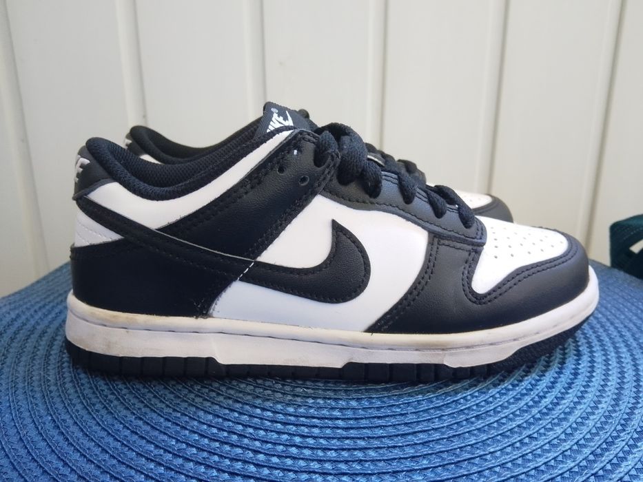 Дитячі кросівки Nike Dunk Low Panda, р36, 23см, оригінал