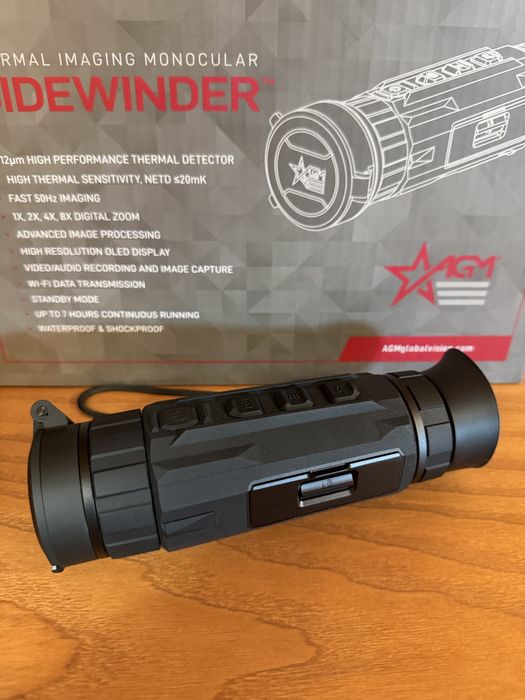 Тепловізійний монокуляр AGM Sidewinder TM35-384