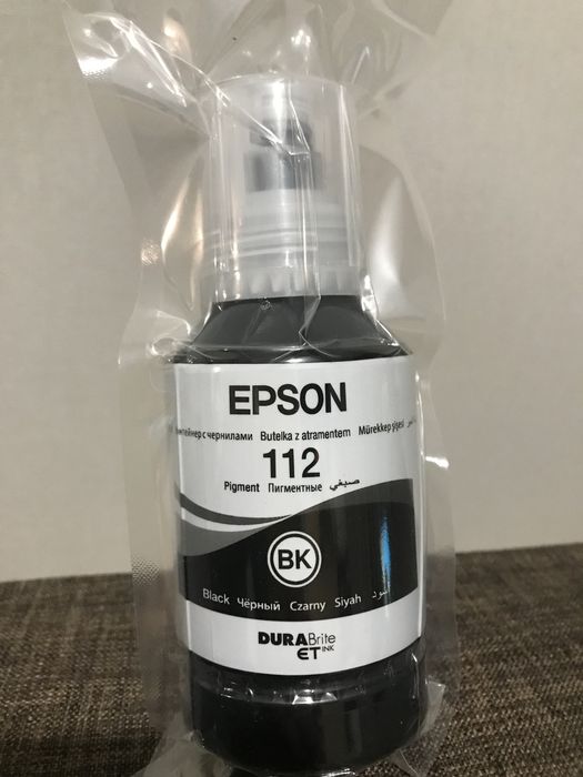 Оригинальные чернила Epson 112 (pigment)
