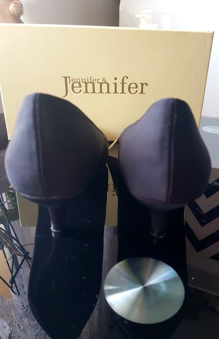 Czarne czółenka buty na szkółce 38 Jennifer Ccc tanio NOWE