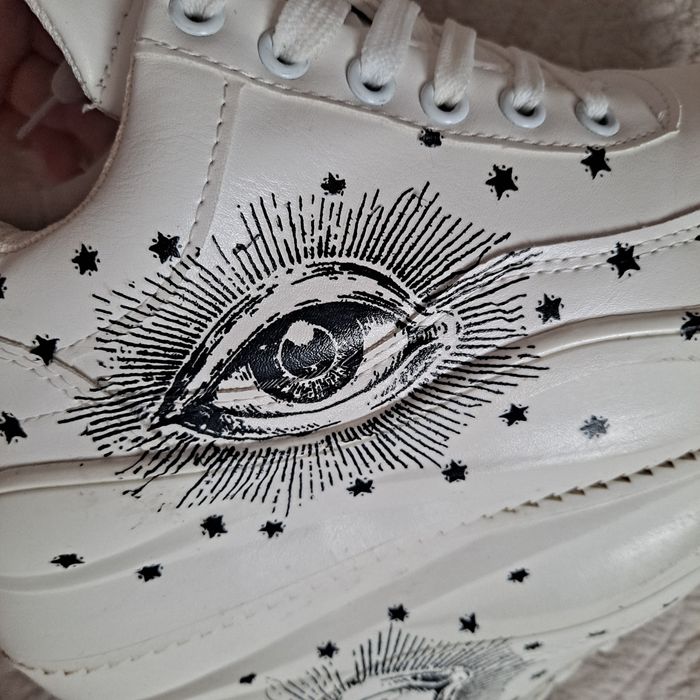 Białe tenisówki damskie Hotsoles London 38