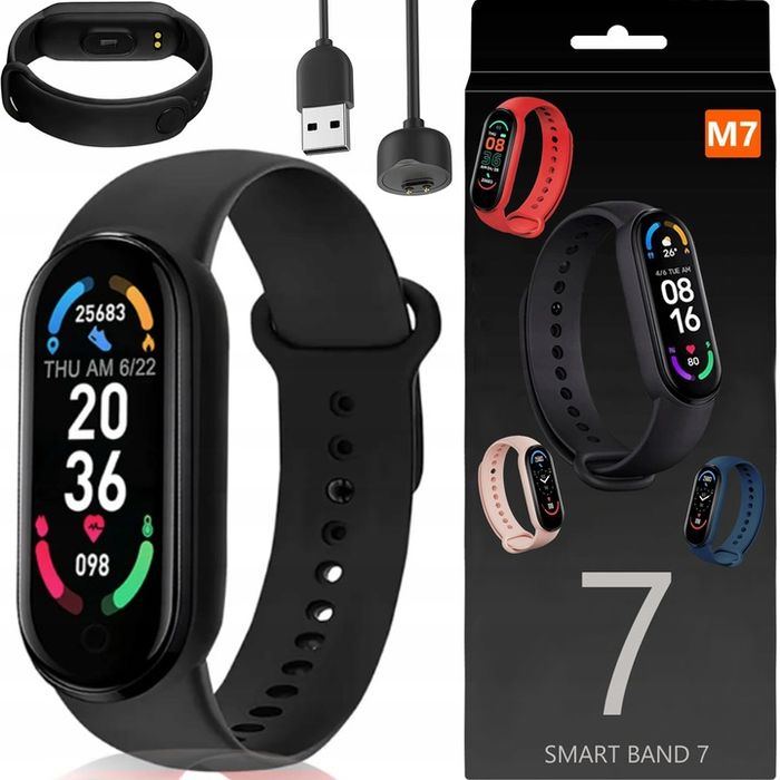Smartwatch Smartband Zegarek Opaska Sportowa M7 Aplikacje Pl Krokomier