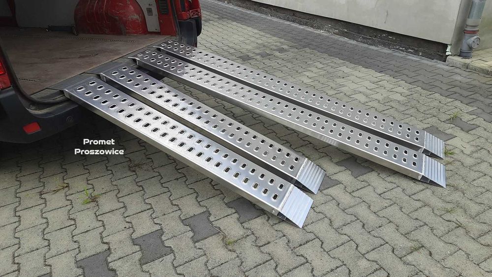 Najazdy Aluminiowe LOHR lekkie do 600kg - Podjazdy pod Quad Traktorek