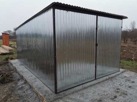 Garaż blaszany 3x5 Garaż Blaszak na budowe Producent 4x5 4x6 6x5 5x7