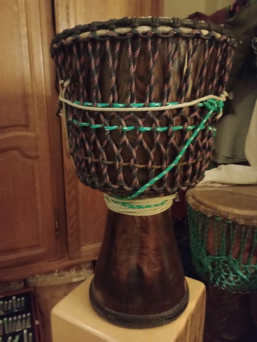 Djembe 33/62 JESION POLITURA.nowa malijska skóra!!