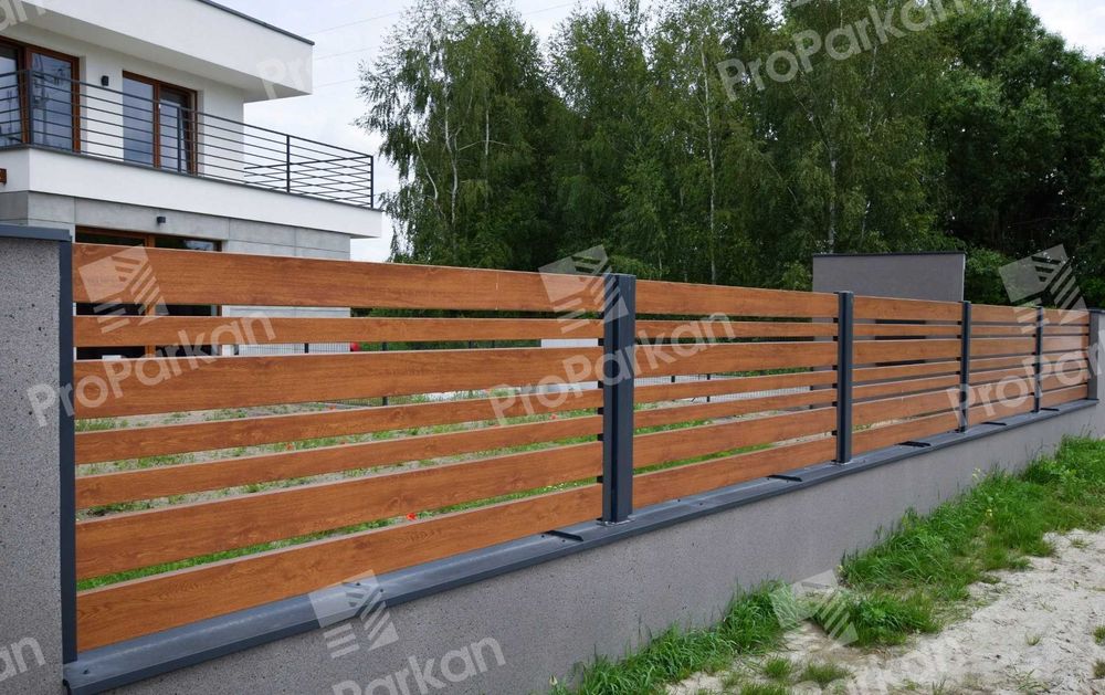 Паркан Жалюзі, Паркан Ранчо монтаж під ключ