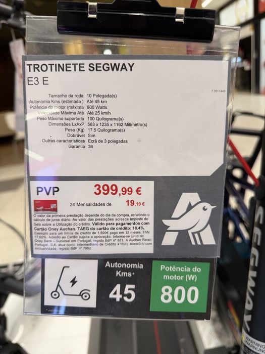Trotinete segway