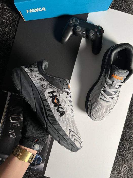 Чоловічі кросівки хока HOKA Challenger ART 7 Light Grey Black [41-46]