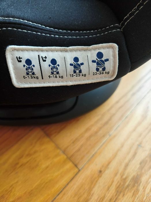 Cadeira auto grupo 1, 2,3 com isofix