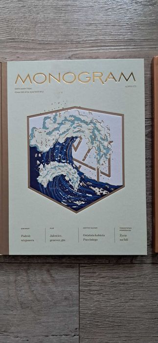 Zestaw Monogram miesiecznik x 3szt 2016 rok