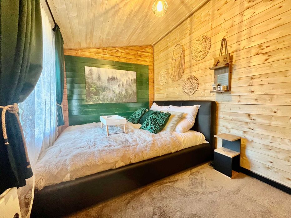 Domek na weekend, wakacje  z sauna i jacuzzi na wyłączność