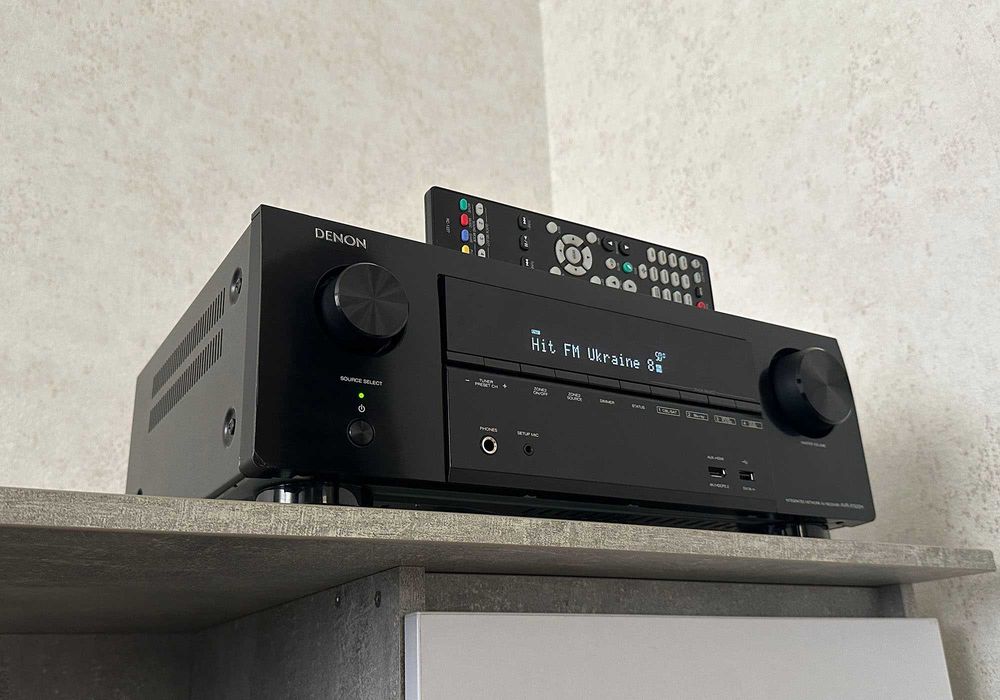 Мережевий ресивер Denon AVR-X1500H (WiFi, HDMI 4K, Dolby Atmos, DTS:X)