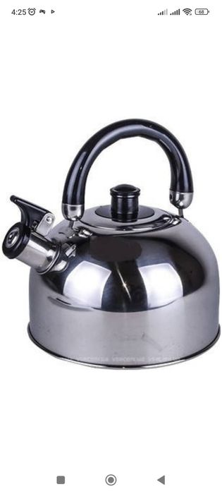 Якість супер!  2,5 л. Для усіх видів плит Нові чайники зі свистком.