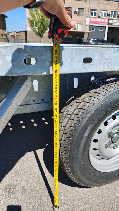 Причіп автовоз 3т. 4,6м.