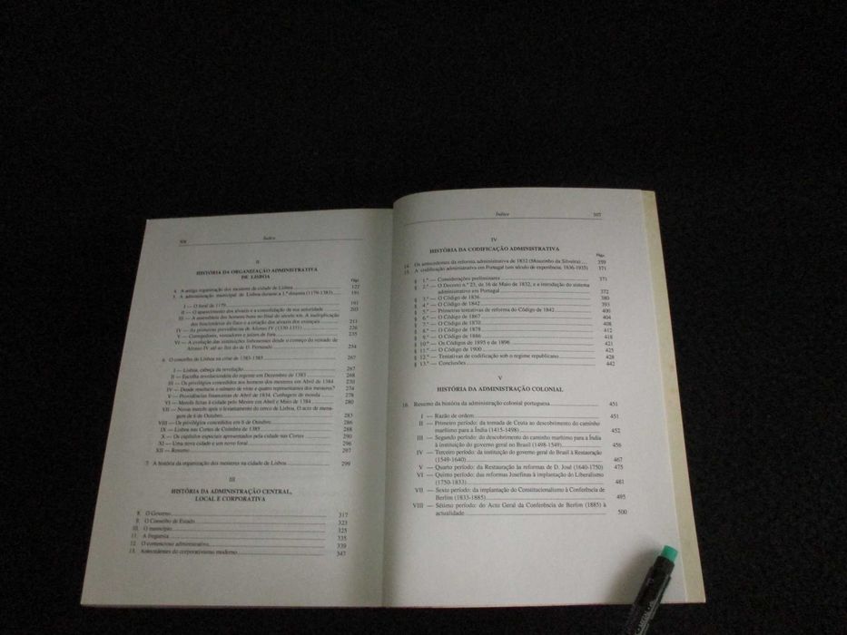 Livro Estudos de História da Administração Pública Portuguesa