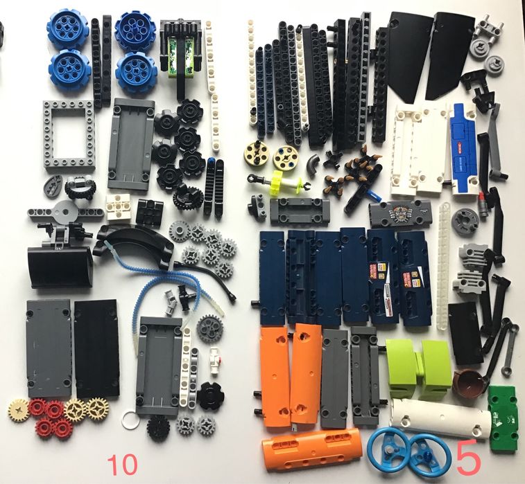 Лего, lego technic детали поштучно