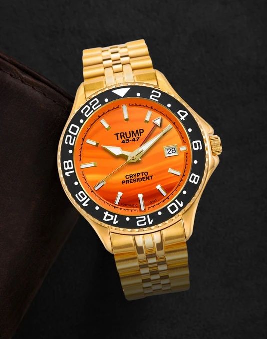 Часы Трампа cryptopresident BTC