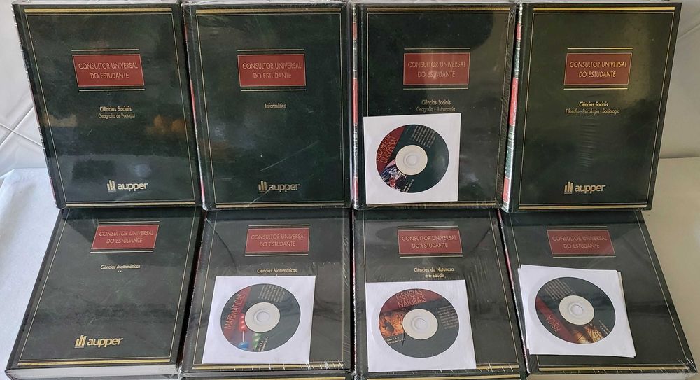 Coleção Consultor Universal do Estudante, Aupper, 10 Volumes, Nova
