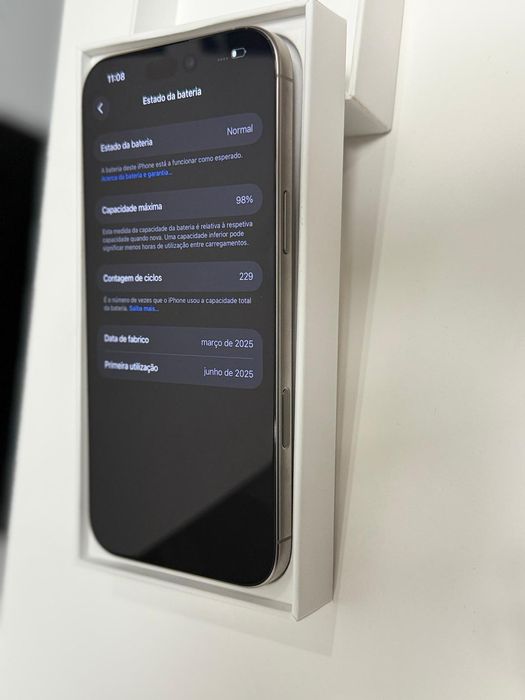 Iphone 16promax impecável c/Caixa+Fatura