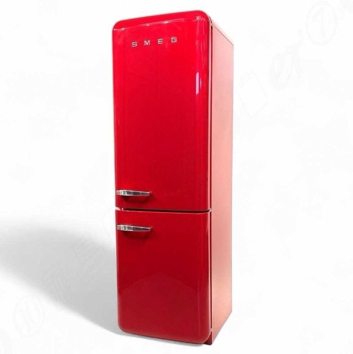Холодильник SMEG / СМЕГ FAB32RRN1, ретро, 2-кам. червоний