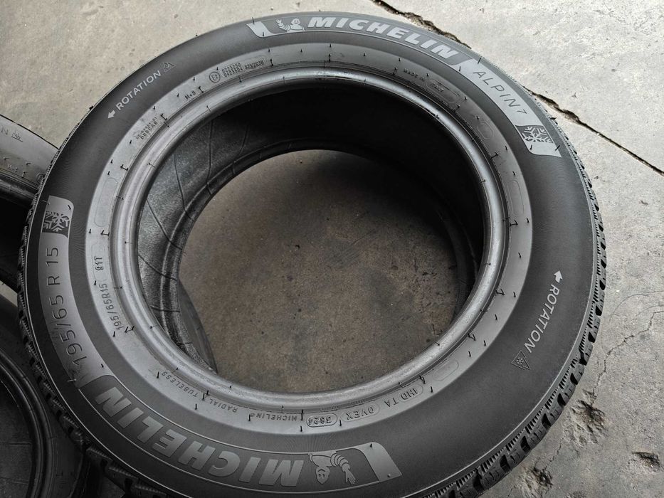 R15 195 65 шини зимові 24р Michelin Alpin 7 преміум клас