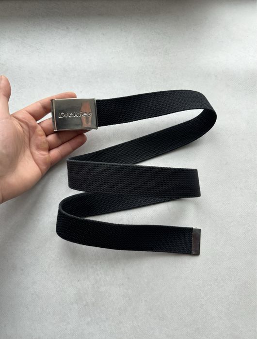 Ремень Dickies мужской черный пояс (оригинал)