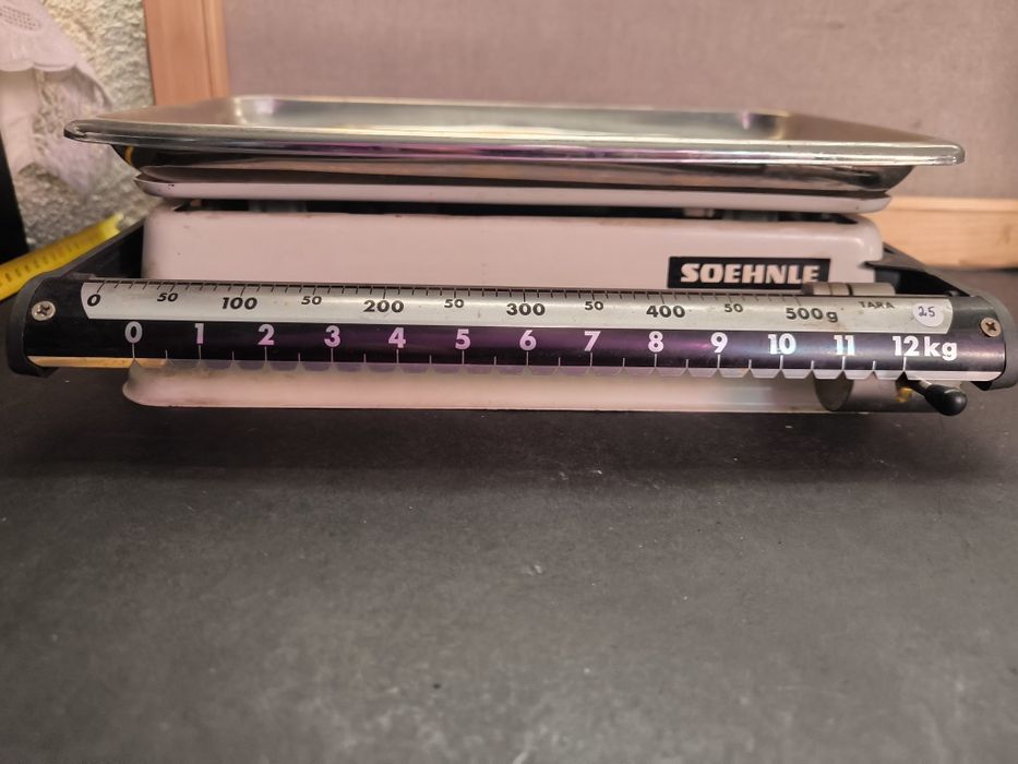Balança SOEHNLE 12kg
Balança mecânica SOEHNLE com prato em aço inoxidá