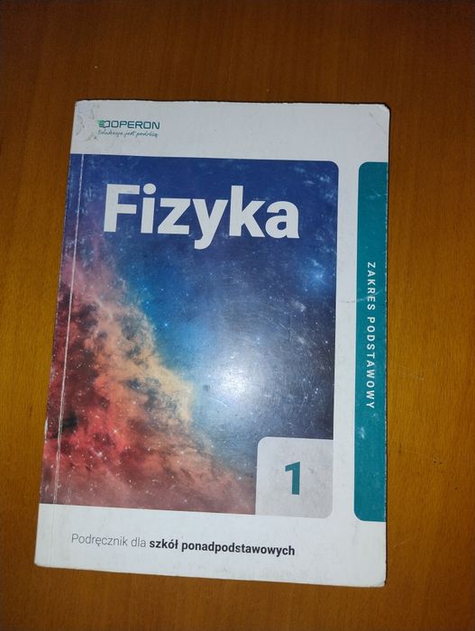 Fizyka1  dla szkół ponadpodstawowych zakres podstawowy
