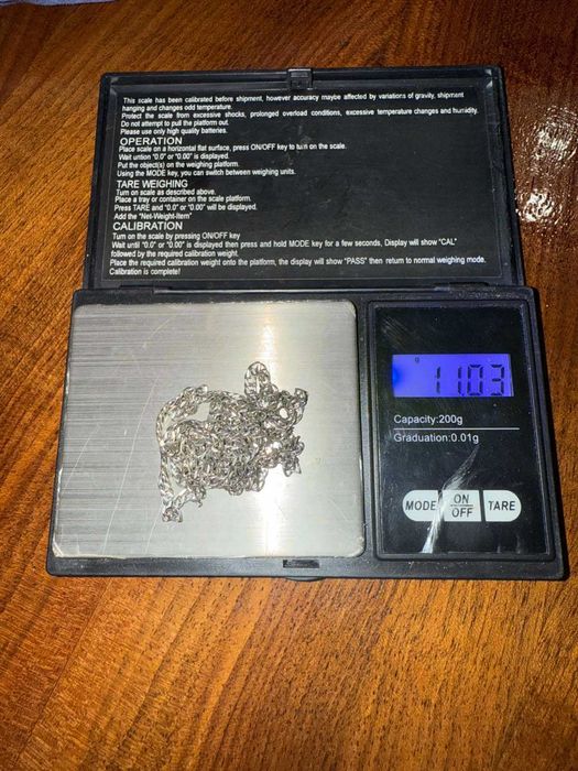 Срібний ланцюжок, серебряная цепочка. В асортименті