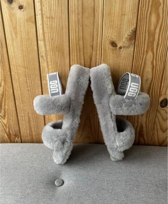 Пухнасті тапки сандалі UGG Oh Yeah