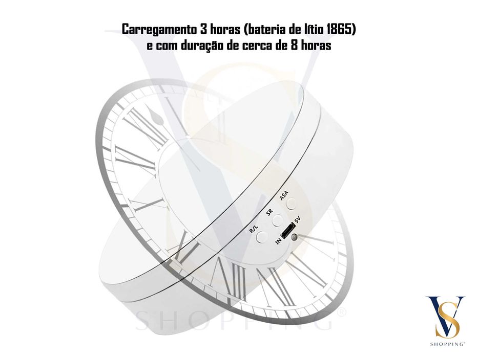 Suporte giratório de 360º com 3 velocidades para exibição e vídeo