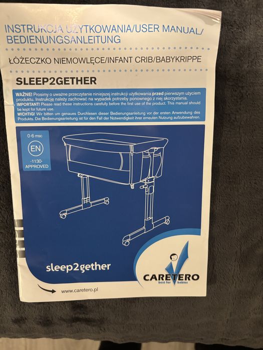 Łóżczko caretero sleep2gether