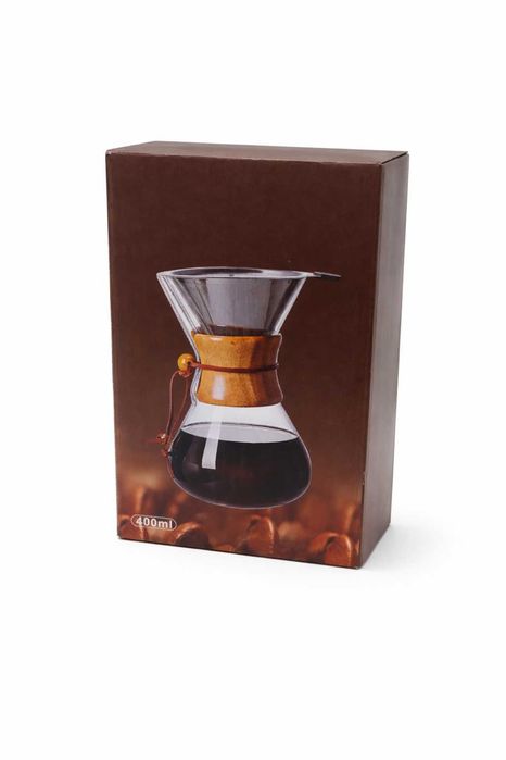 Chemex zaparzacz do kawy szklany 400ml Nowy