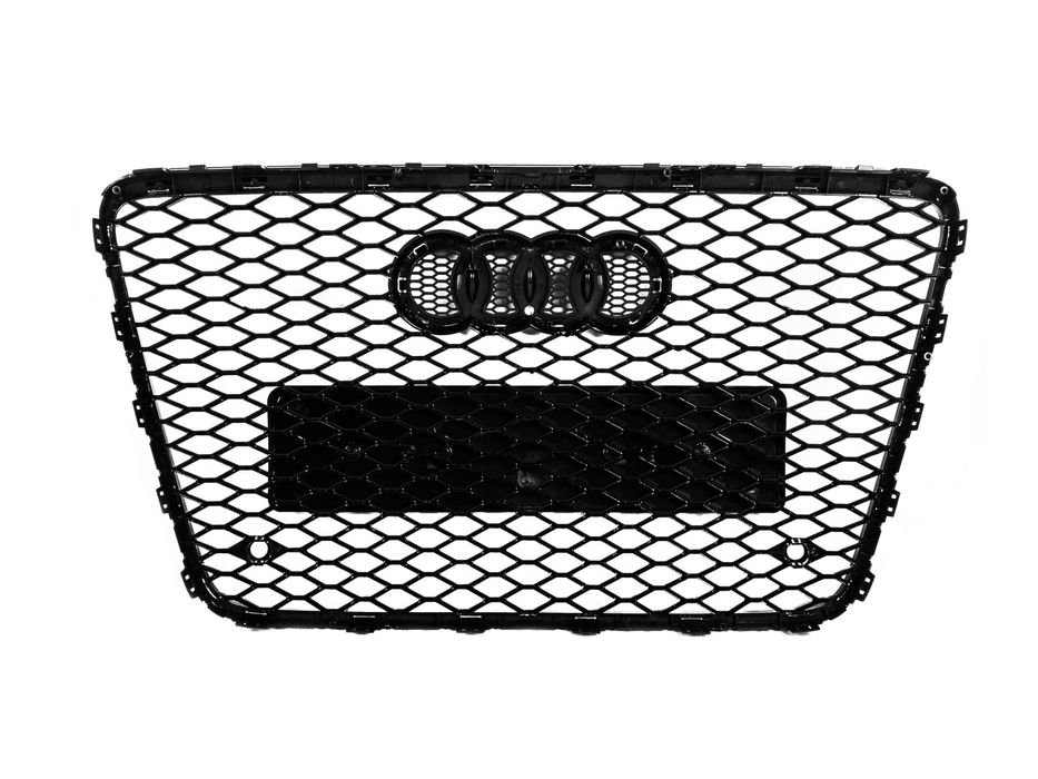 Audi Q7 2005-2015 рр. Передня решітка RSQ-Style (чорна з хромом)