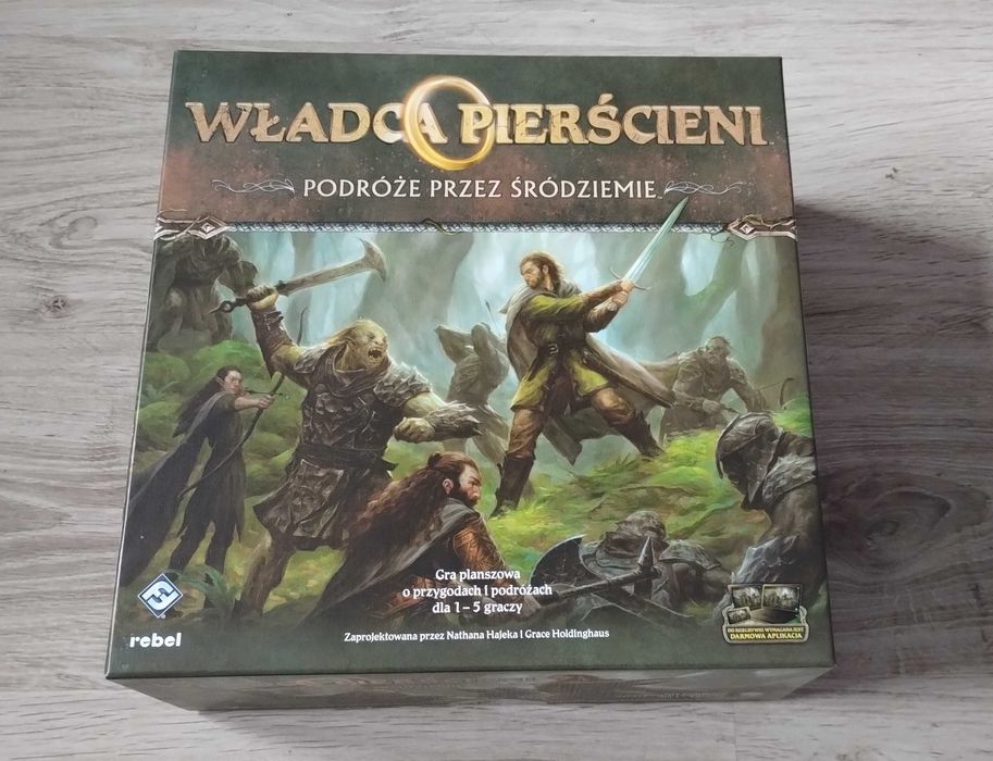 Władca Pierścieni: Podróże przez Śródziemie, gra planszowa, nowa