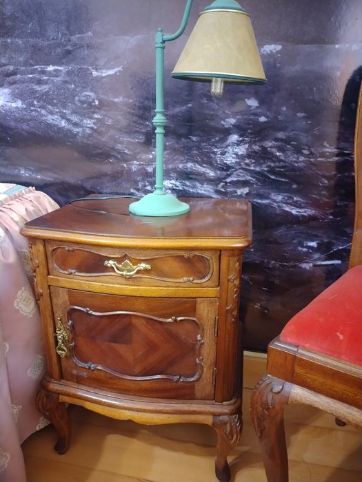 Quarto móveis mogno Queen Anne