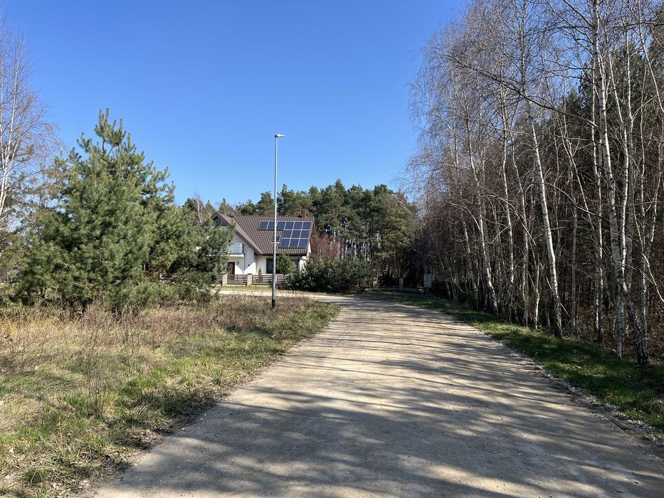 Działka budowlana Kotwasice przy lesie