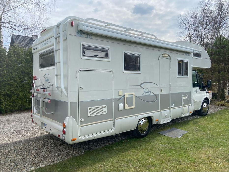 Kamper Ford transit Rimor klima garaż Superbrig