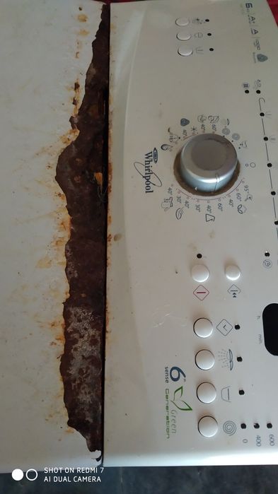 Стиральная машина Whirlpool 6кг модель AWE 7629 на запчасти