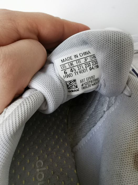 Białe buty Adidas Grand Court Energy