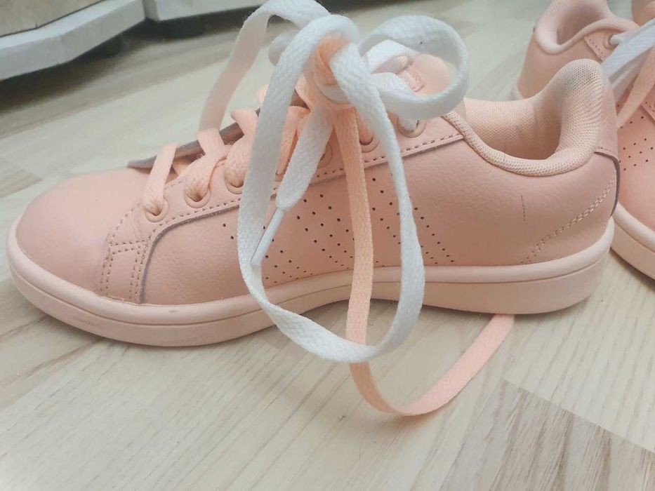 Buty adidas neo różowe aw3977 kolorowe sznurówki Dąbrowa Górnicza