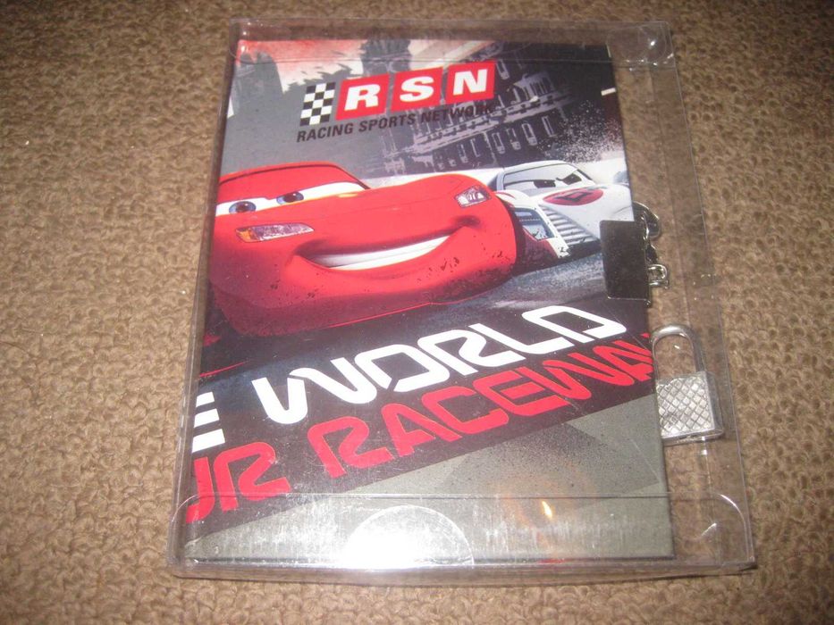 Diário Faísca McQueen (Carros)/Selado/Portes Grátis!