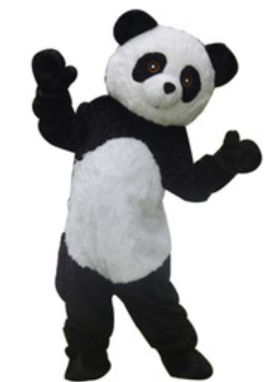 Aluguer de fatos de mascotes para festas - Panda, Minnie, etc