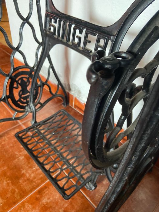 Máquina de costura antiga