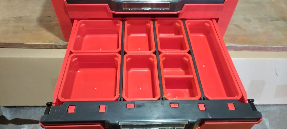 Qbrick System PRO Drawer 3x Red Ultra HD
