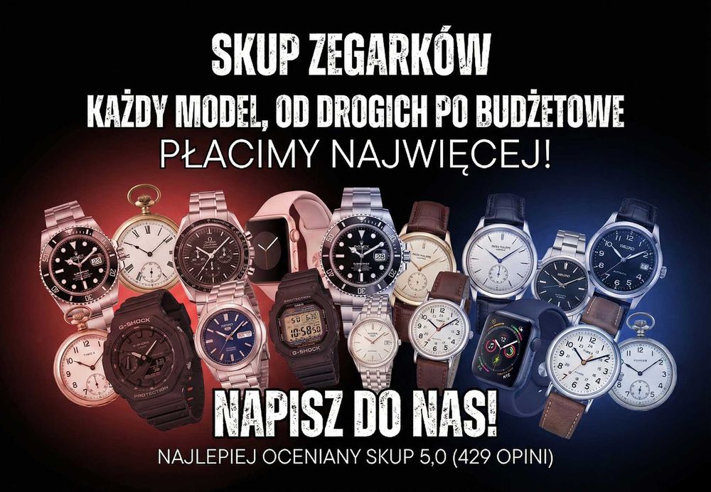 Skup Zegarków – GLDEN NIKO: Każdy Model, od Drogich po Budżetowe!